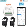 Tuya Smart Life ZigBee Energy Meter Two Way 1, 2 Channel with Current Transformer Clamp App Monitor Power 80A 110V/240V 50/60Hz 1