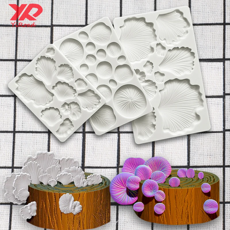 

Mushrooms Silicone Candy Craft Molds Resin Tools Cupcake Chocolate Baking Molds Fondant Cake Decorating Tools