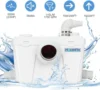 Toilet UpflushToilet for Basement Toilet System Upflush Toilet With Powerful Quiet Macerator Pump with 4 Water Inltes 3