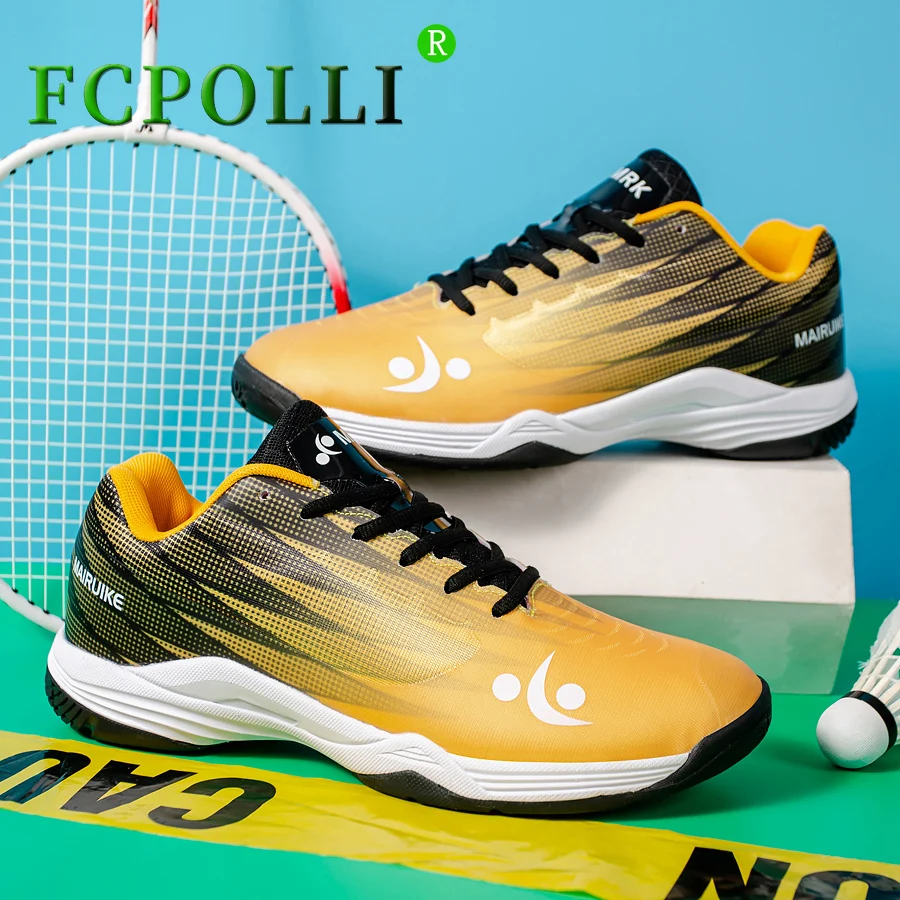 

Best Selling Badminton Shoes Mens Anti Slip Table Tennis Shoes Men Breathable Sport Shoes Man Designer Gym Shoes Men