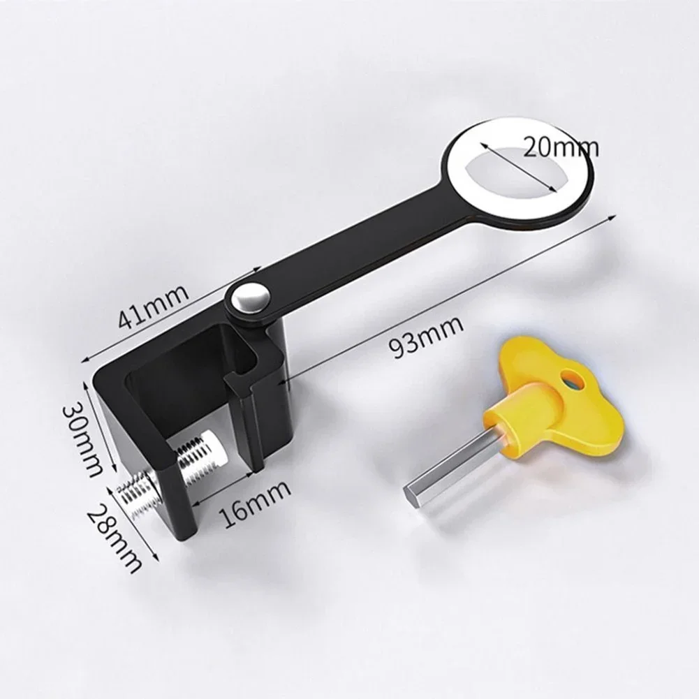 1PCS 0-15mm Adjustable Children Safety Lock For Window Limiter Blocking Stopper Home Supplies For Livingroom And Bedroom