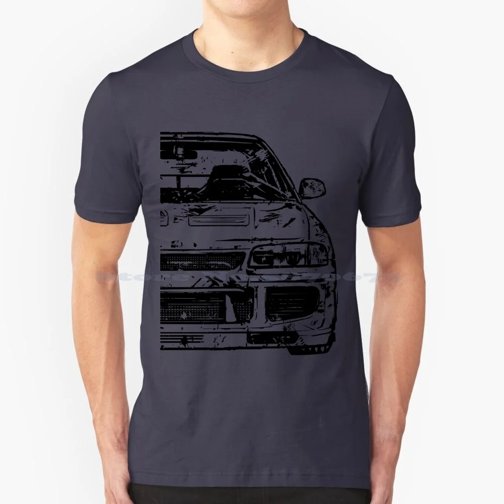 Lancer Evolution Iii Ce9A Ols T Shirt 100% Cotone Tee Evo 3 Appassionato Evo 3 Lover Evo 3 Tuning Appassionato Amante Tuning Retro