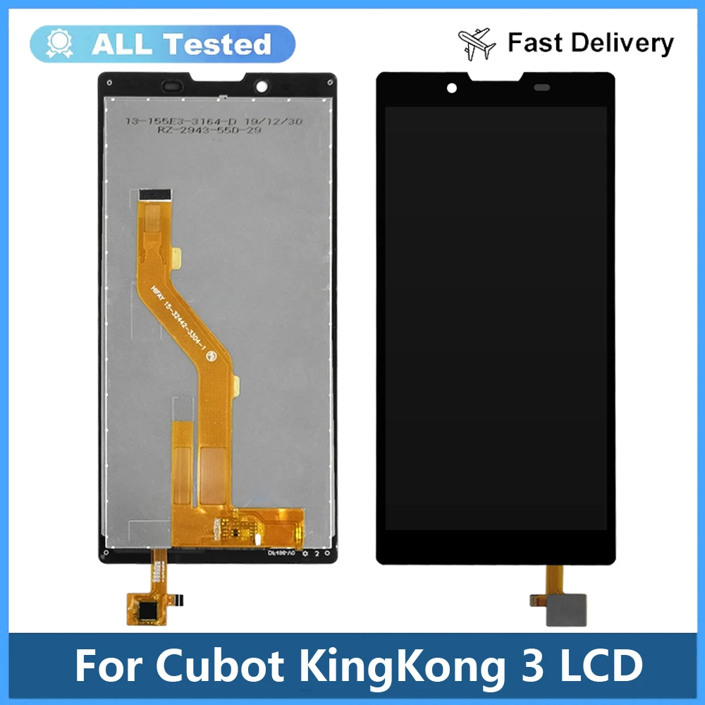 

Протестированный ЖК-дисплей 5,5 дюйма для Cubot King Kong 3 KingKong 3, сенсорный экран в сборе Kingkong3, ЖК-экран + Инструменты
