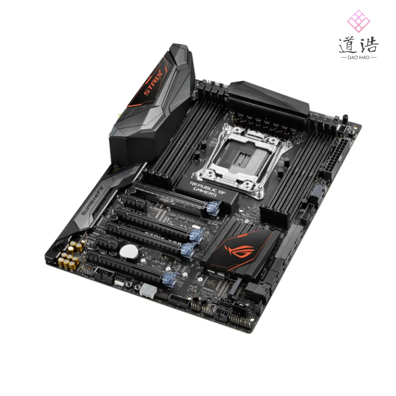For ROG STRIX X99 GAMING Motherboard 128GB M.2 PCI-E3.0 LGA 2011-V3 DDR4 ATX X99 Mainboard 5 For ROG STRIX X99 GAMING Motherboard 128GB M.2 PCI-E3.0 LGA 2011-V3 DDR4 ATX X99 Mainboard - Image 3