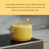 Stovetop Popcorn Machine - Stainless Steel Popcorn Maker Compatible with All Stoveto 3