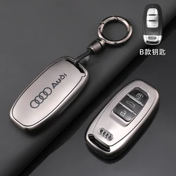 Premium Car Key Full Cover Smart Remote Shell - Sleek Auto Accessory Collection (C - black keychain)