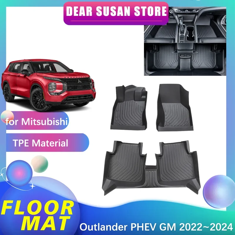CarFloorPadforMitsubishiOutlanderPHEVGMGNZM20222024Liner