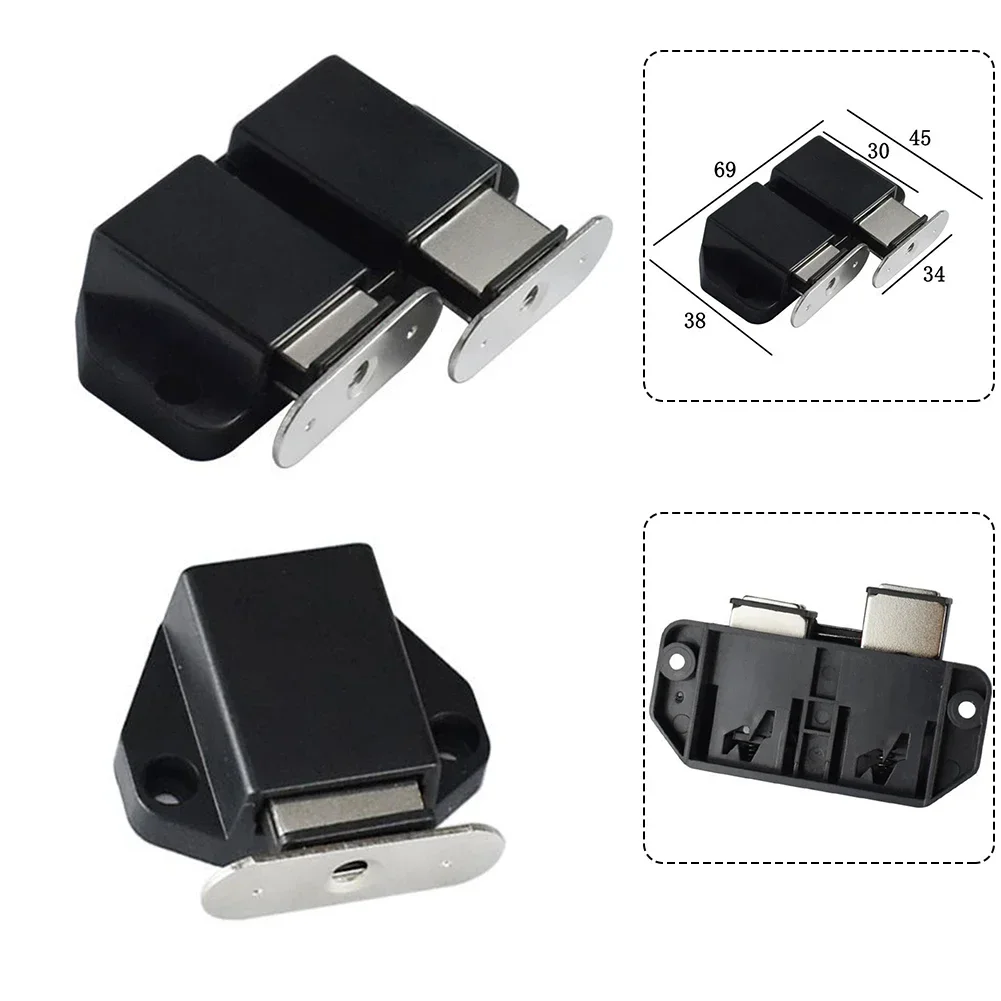 Description Picture 2 of itemMagnetic Cabinet Catches Push To Open Magnet Latch Door Closers For Wardrobe Cupboard Kitchen Furniture Door Stopp