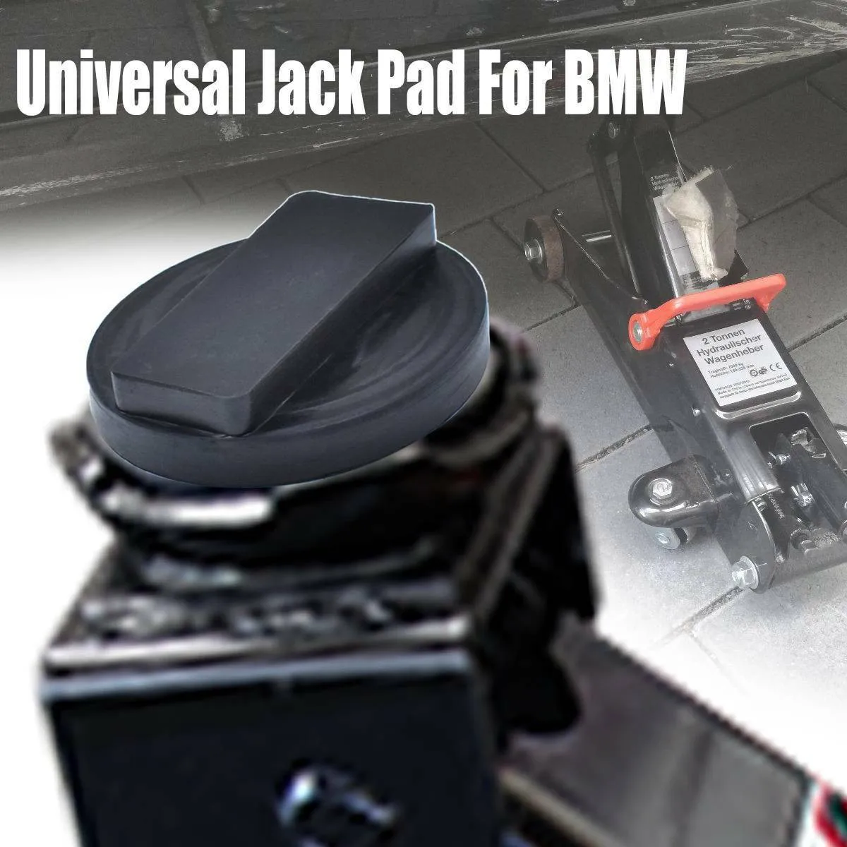 Almofada de borracha do carro Jack, adaptador da proteção do quadro do elevador, BMW E81, E82, E87, E88, F20, F21, E90, E91, E92, X1, X3, MINI R50, R53, R56