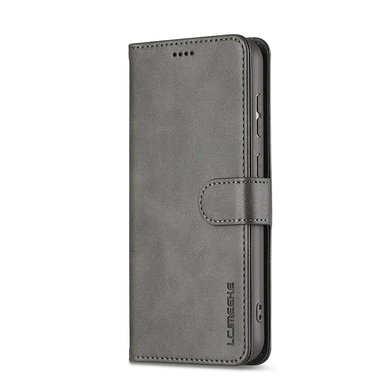 Elegant Magnetic Leather Wallet Phone Case with Card Slot and Flip Cover