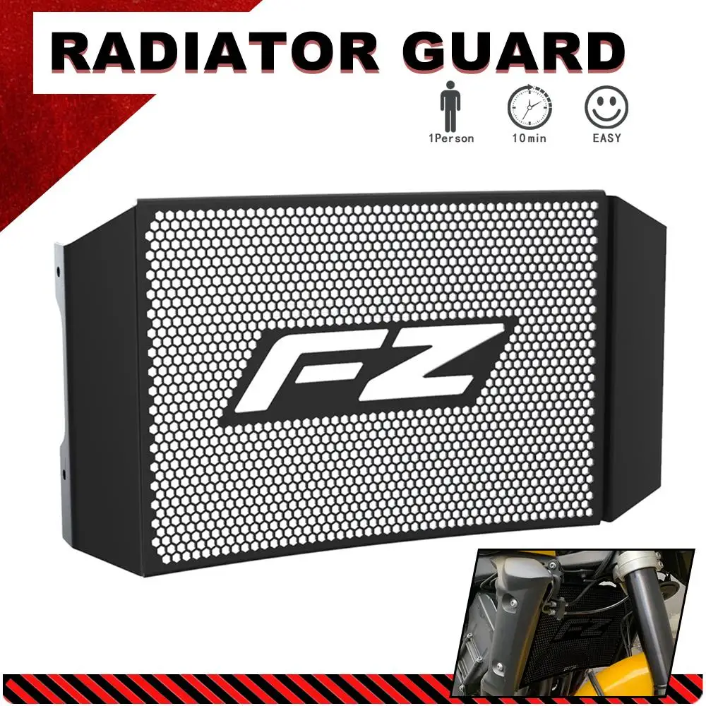 

For YAMAHA FZ1S FZ1N FZ-1 S/N 2006-2015 Motorcycle Radiator Grille Grill Guard Cover FZ-1S FZ-1N fz1 2007 2008 2009 2010 2011
