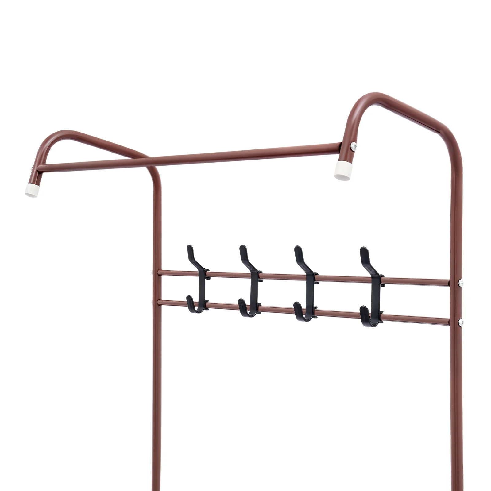Kleiderständer für Zuhause, Garderobe, doppelter Kleiderständer, Kleiderständer, geeignet zum Aufhängen von Kleidung, Anzügen, Schals, Taschen usw – Detail 8