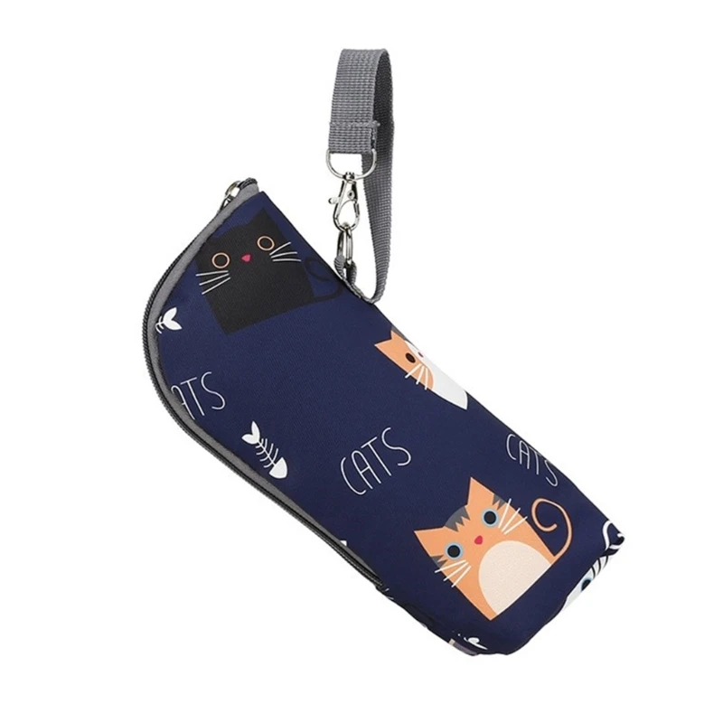 Baby Milk Bottle Insulation Bag Printed Travel Carry Case Portable Feeding Bottle Thermal Handbag Strollers Hanging Bag 5