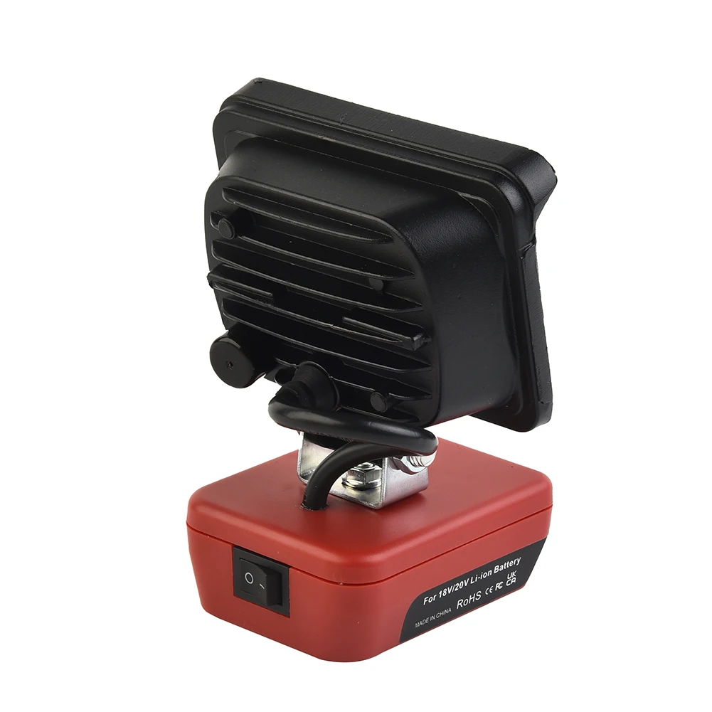 

3inch Wireless LED Work Light Spotlight For 18V 20V Lithium Batteries 18 LED 12W Super Bright Lights