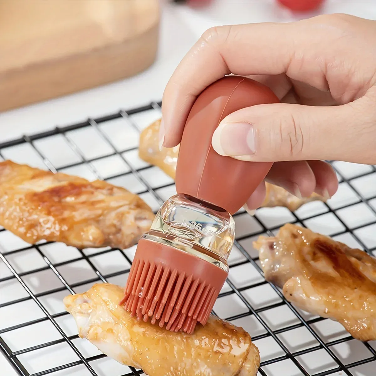 Silicone Quantitative Oil Bottle Kitchen Tools