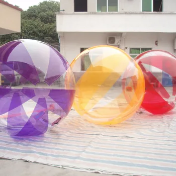 수입 지퍼가 달린 TPU 팽창식 댄스볼, 야외 수영장 워터 플로트 장난감, 직경 2m, 무료 배송