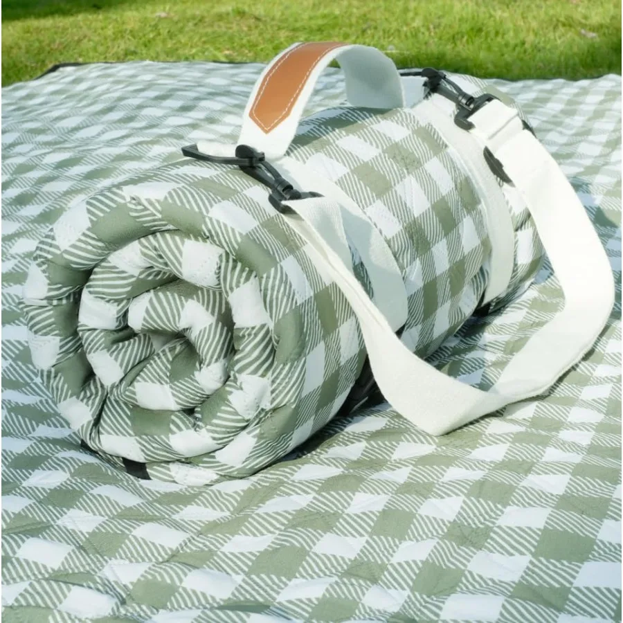Waterproof Picnic Blanket Beach Outdoor Camping Mat Rug Extra Large Foldable Cute Big Travel Essential Accessories Gift Park Pa