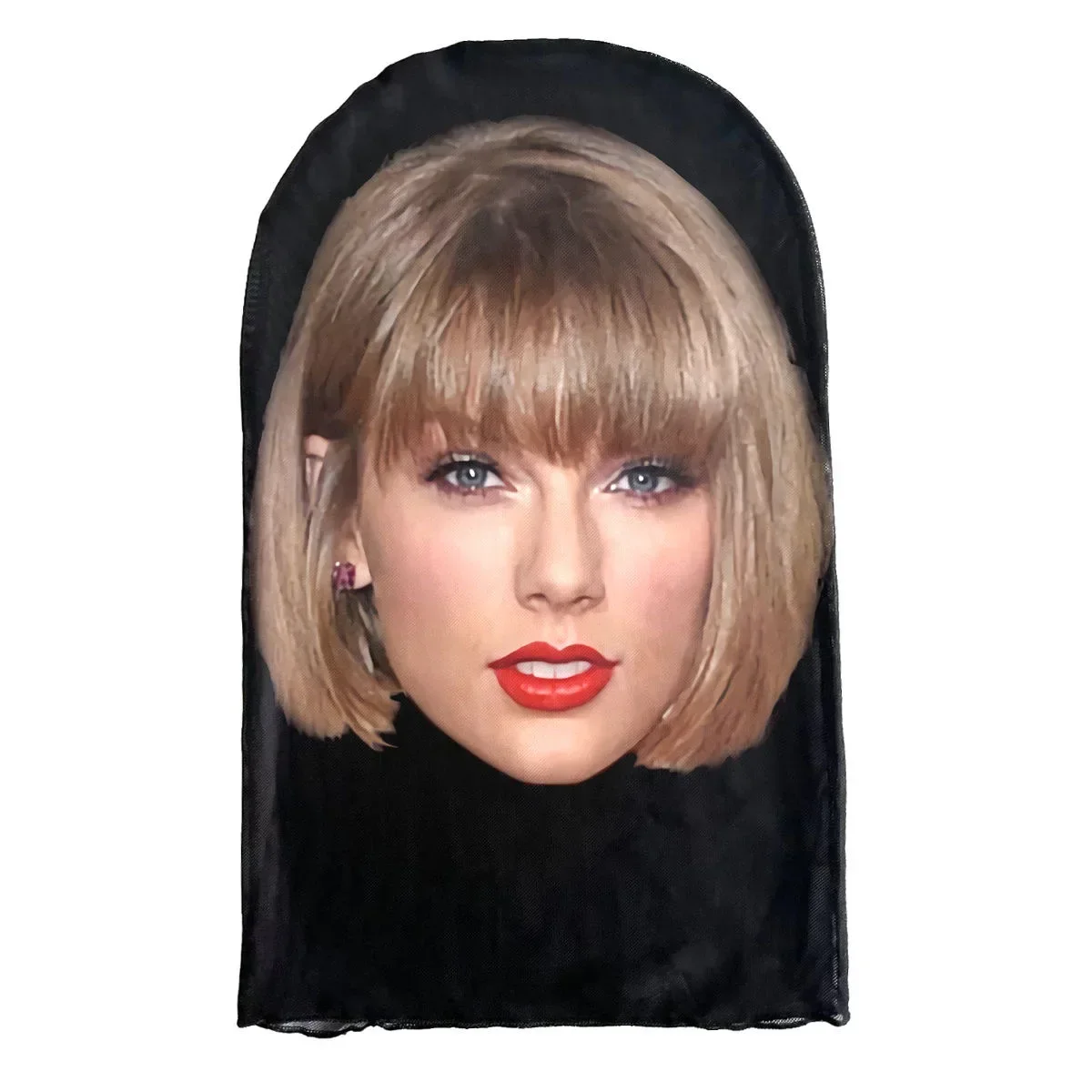 

Cosplay Headgear 3D Printed Elastic Mesh Hood Breathable Full Face Mask for Women Men Singer Taylor Swift Cospaly Hood Mask