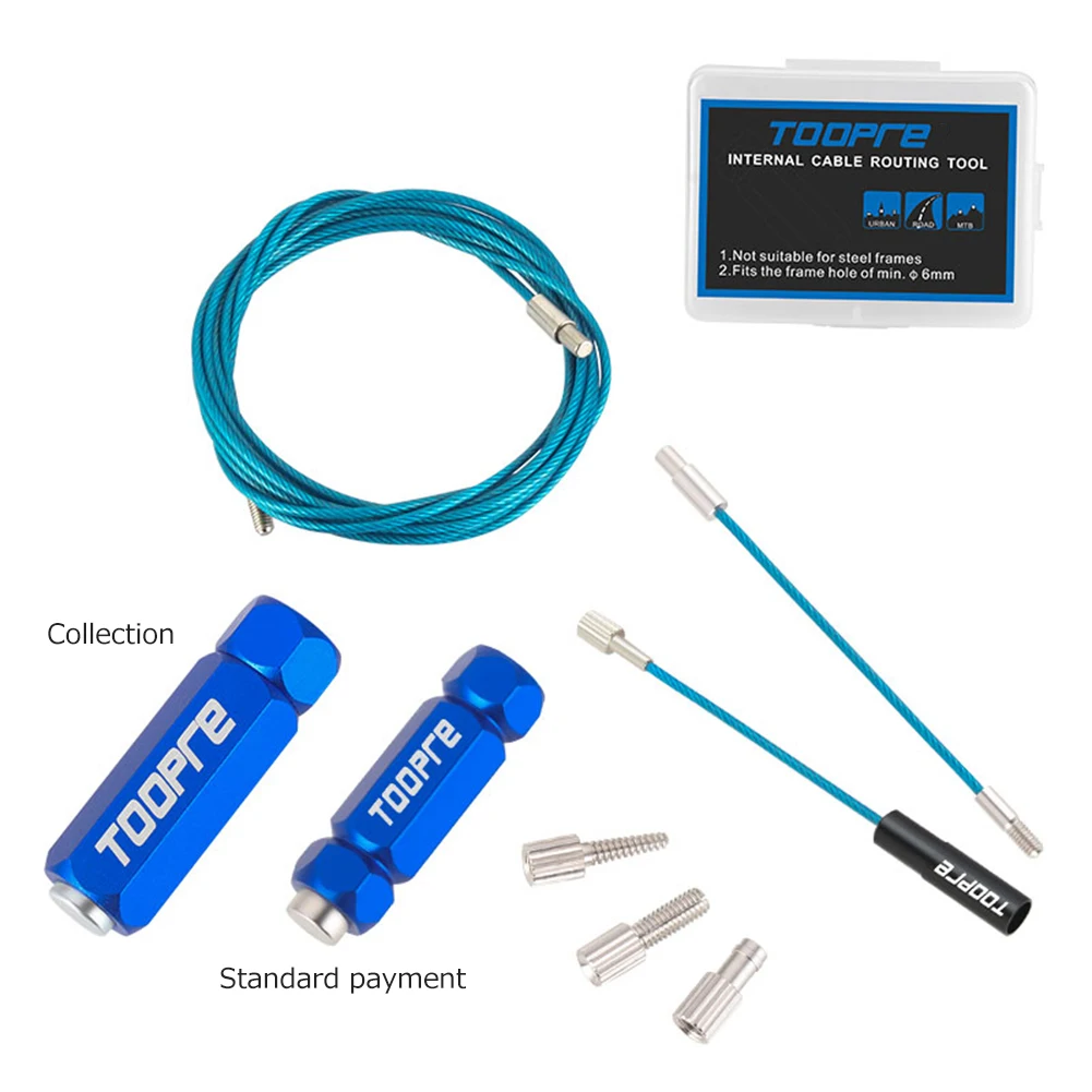 TOOPRE Bicycle Inner Cable Routing Guide Tools Set Internal Cable Routing Bike Tools Quick-release Bike Repair Kit Accessories
