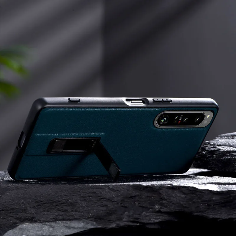 Case for Xperia 1 5 10 IV V VII Premium PU Leather Shockproof Bracket Cover For Sony Xperia 1 II III 5 Coque Funda — view 6