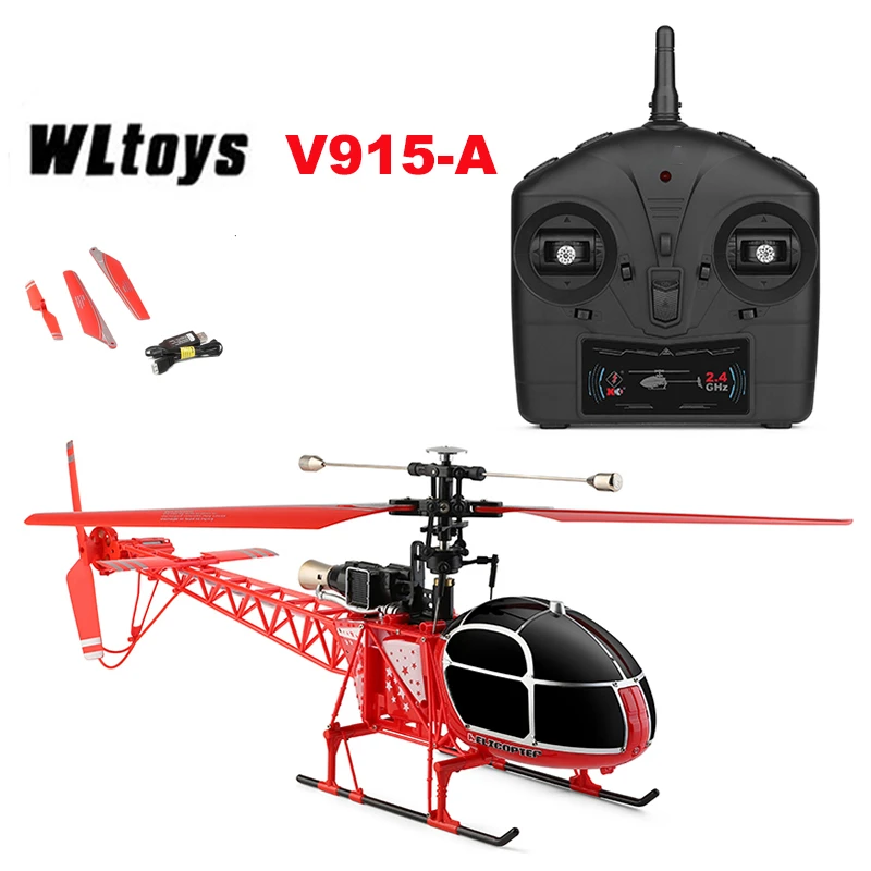 protocol aviator rc helicopter Wltoys XK V915-A RC Helicopter RTF 2.4G 4CH Double Brush Motor Fixed Height Outdoor Aircraft Hobby Professional Drone Adult Gift scale rc helicopters