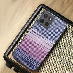 Wireless Charging Magnet Back Case - Moto X70 Air (Pink purple)