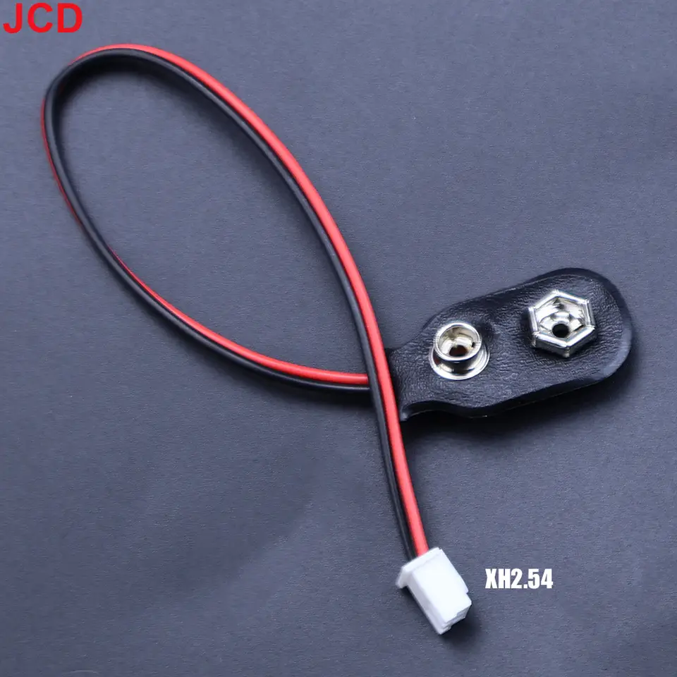 5pc 9V Battery Connector Power Clips DC Jack Male Female Alligator Snap Adapter Wire Holder Cable 9 Volt Lead Socket Plug Barrel image 17