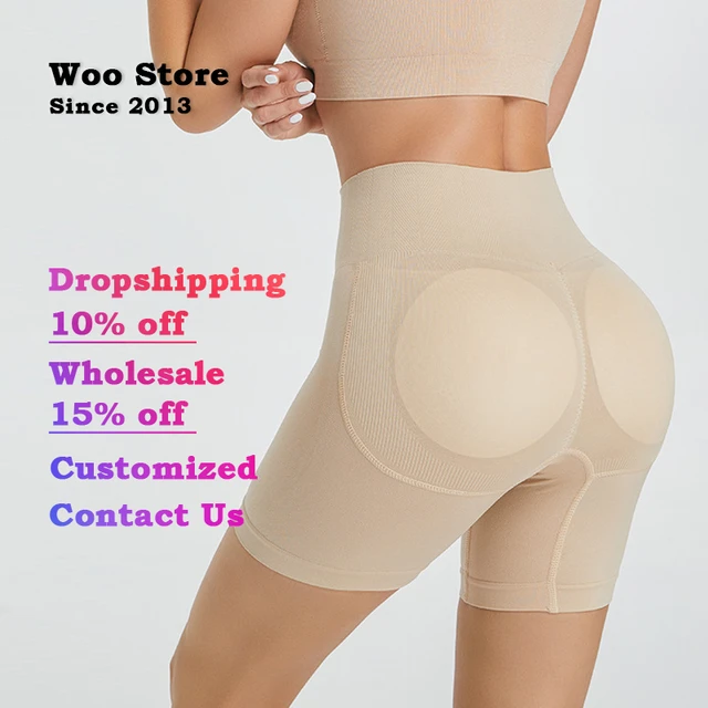 Woo Store High Waist Shaper Shorts Tummy Control Panties With Pad Butt Lift  Shapewear Slimming Traceless Underwear Wsss-23 - Shapers - AliExpress