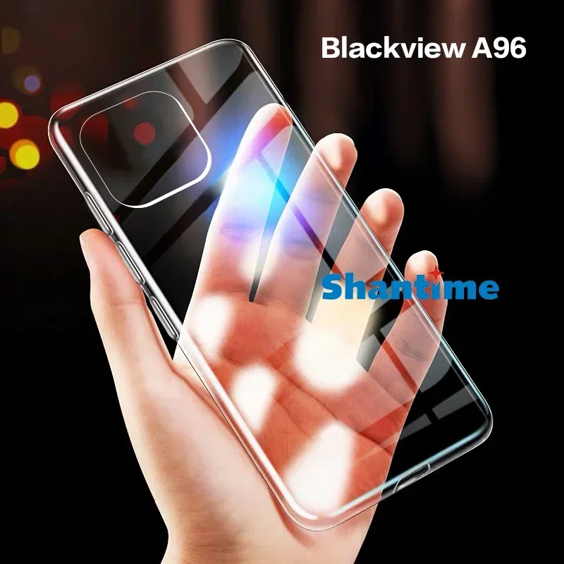 

For Blackview A96 Case Ultra Thin Crystal Clear Shock Absorption Technology Bumper Soft TPU Cover For Blackview A96