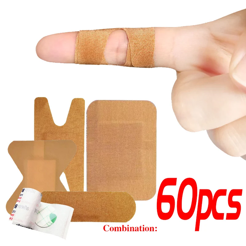 100pcs/set First Aid Adhesive Band Aid Multiple Specifications Wound Plaster  Strips Waterproof Wound Plaster Emergency Patch - AliExpress