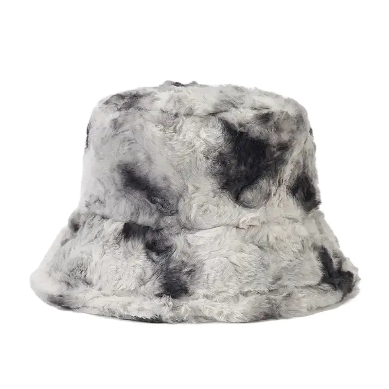 

Autumn Winter Cotton Print Warm Fisherman Hat Bucket Hat Outdoor Travel Sun Cap For Men And Women 205