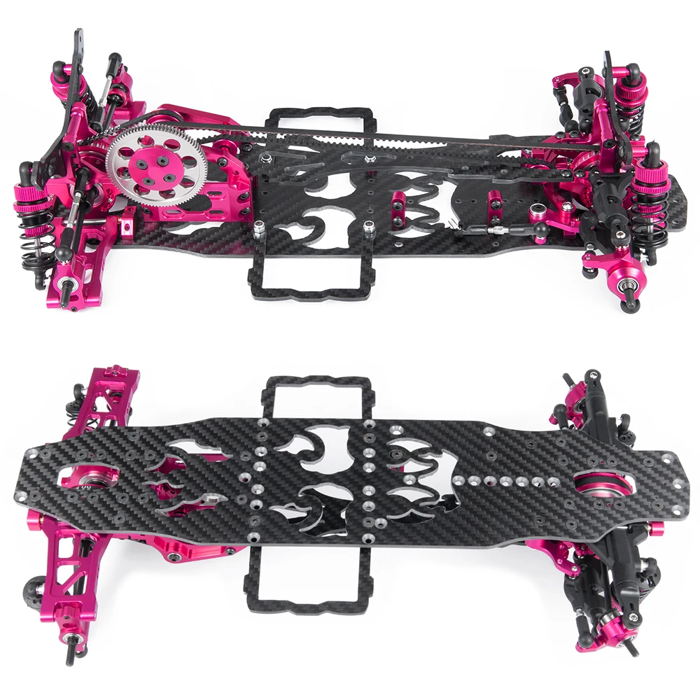 AXSPEED ݼ  ź   öƽ  ŰƮ,     ġ,  D4 AWD 4WD 1/10 RC 帮Ʈ ڵ  ǰ