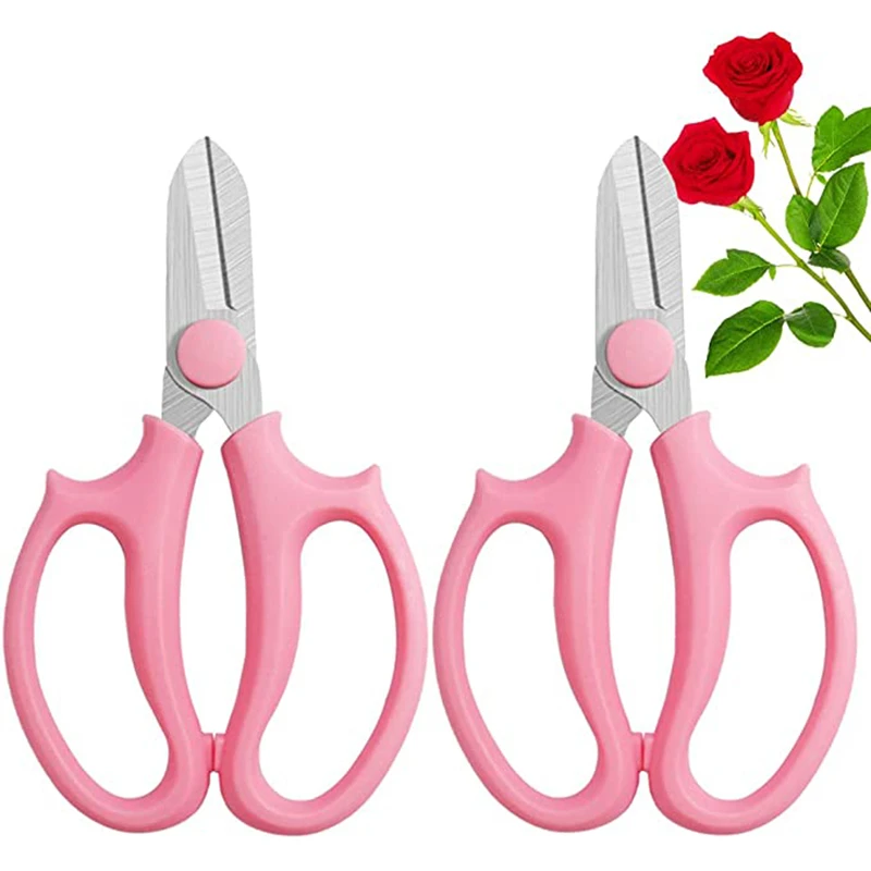 

Garden Scissors Floral Shears Professional Flower Scissor Comfortable Grip Handle Pruning Shear