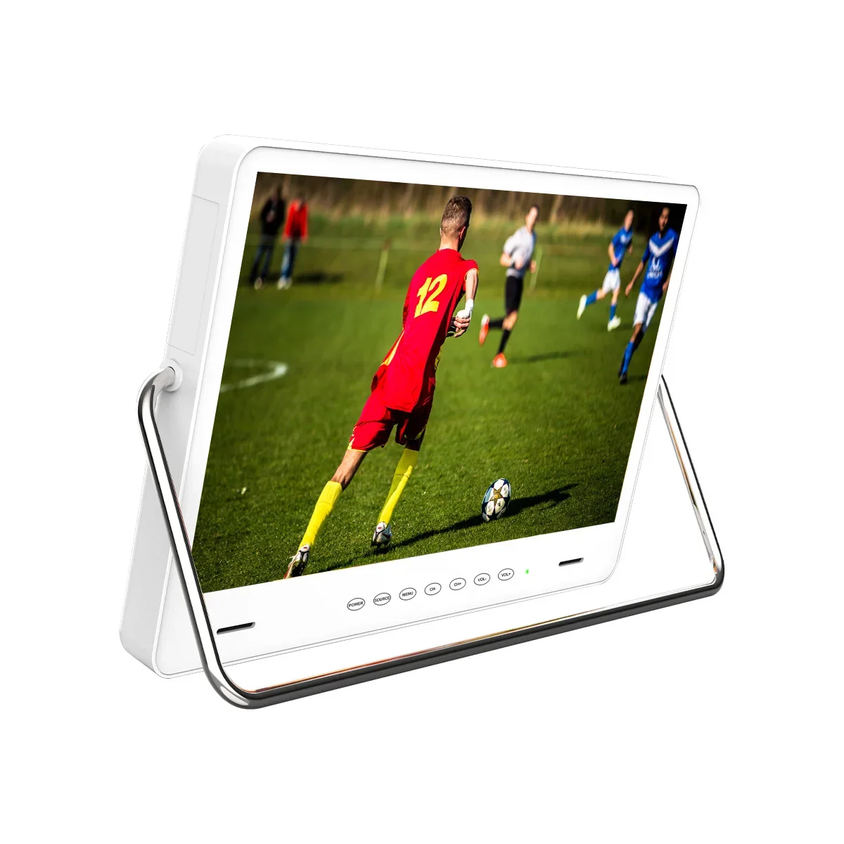Smart 15.6 inch LCD Portable TV with Built-in Battery for Camping