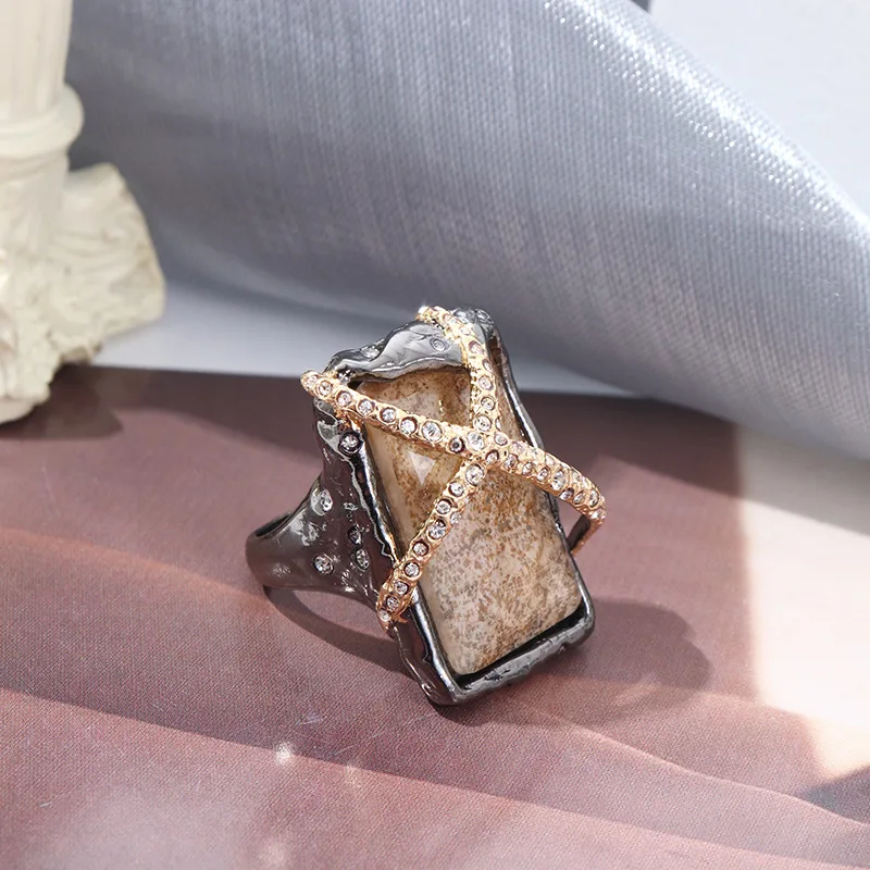 1 Punk Hip-Hop Single-Row  Ring Creative Hip-Hop Boy Ring | ChicGrl main image 1
