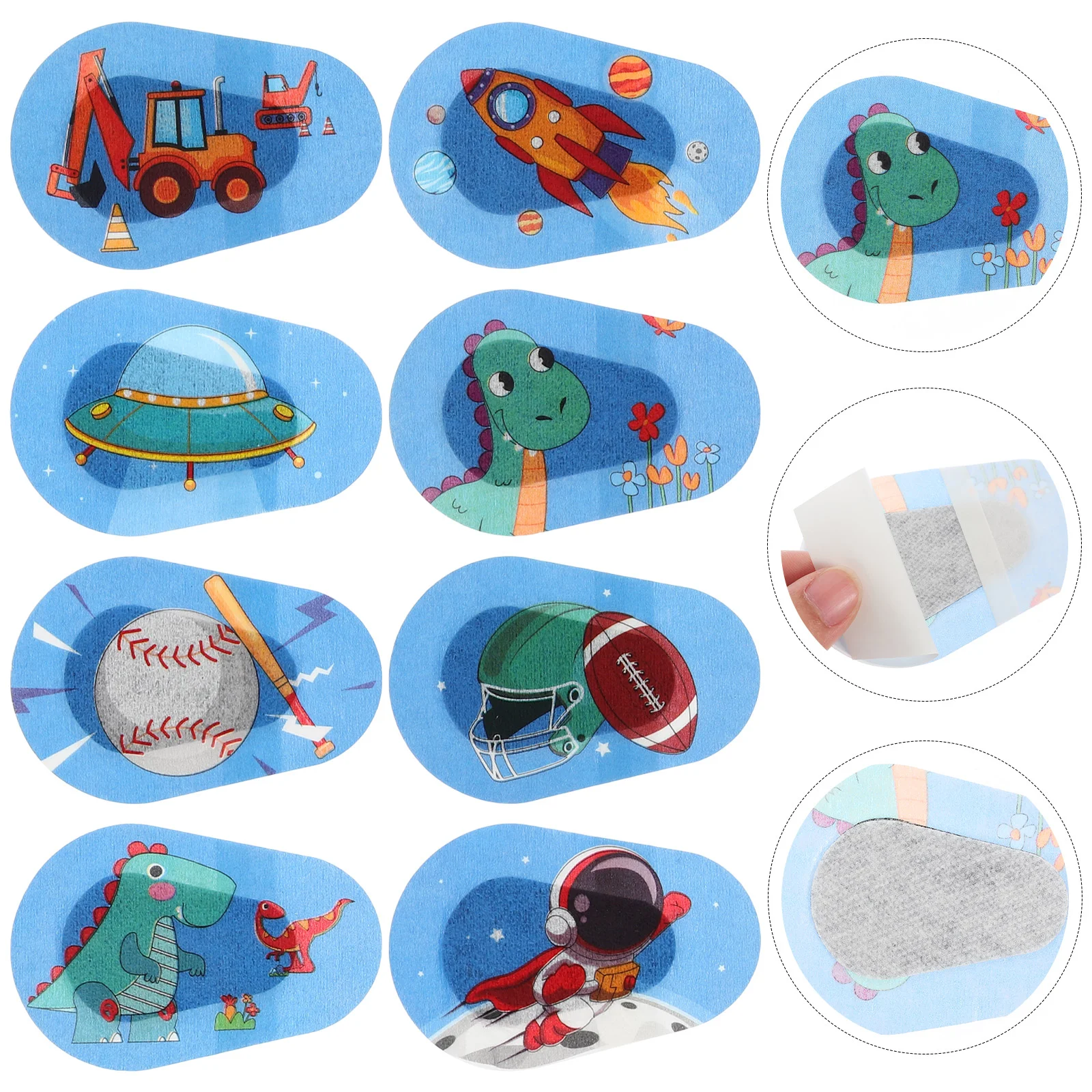 

Blindfold Glasses Patches for Kids Single Eye Pediatric Amblyopia Eyeglasses Boys