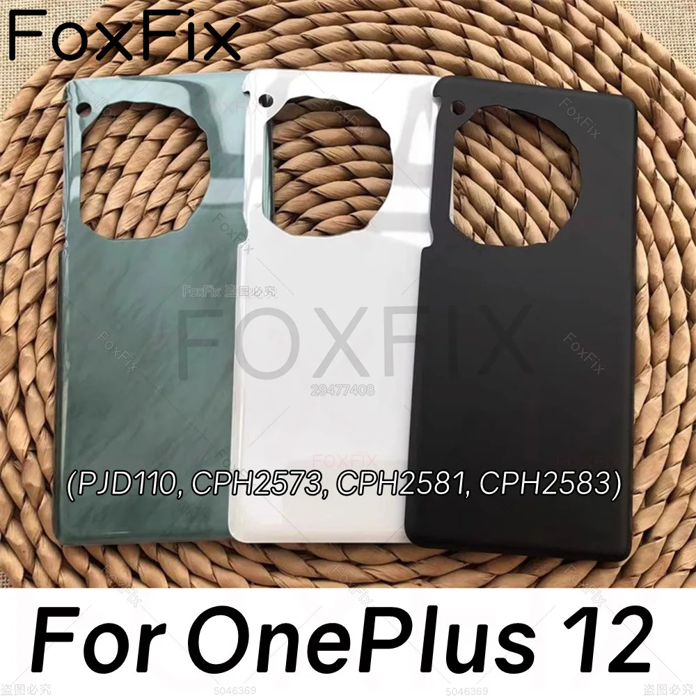 5G Glass Battery Back Cover Rear Housing Door Panel Replacement with Pre-Installed Adhesive