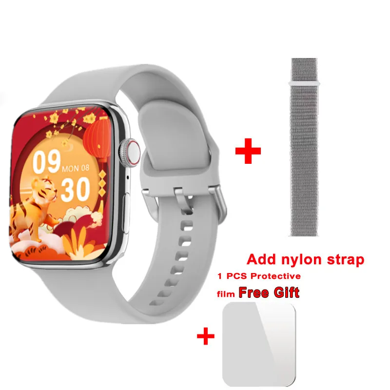 Original IWO DTNO.1 7 GPS Smart Watch Men IP68 Waterproof Bluetooth Call AI Voice 1.9 inch TFT Screen 380mAh NFC Women Smatwatch 