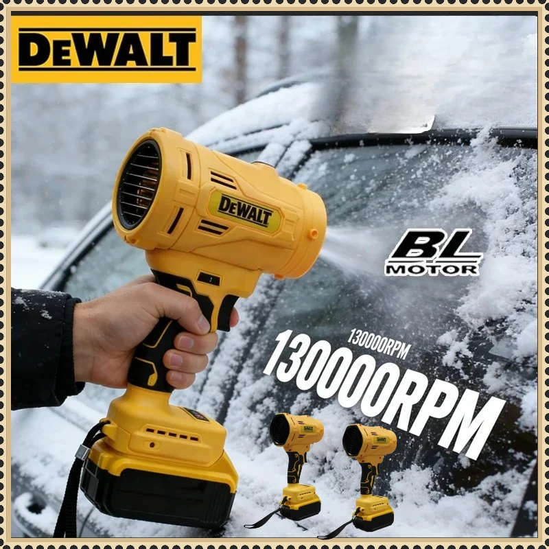 Dewalt High Speed Brushless Electric Air Blower Jet Turbo Fan 130000RPM Violent Fan Cordless Air Duster 18vTool