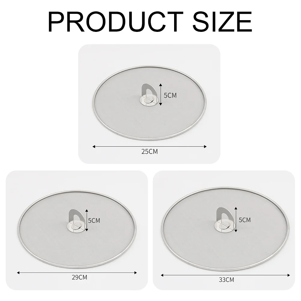 Stainless Steel Splatter Guard – Chefly Goods