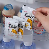 Refrigerator Seasoning Storage Box Kitchen Goods Sauce Bag Rack Mini Storage Rack Holder Kitchen Organizer And Storage Rack 1