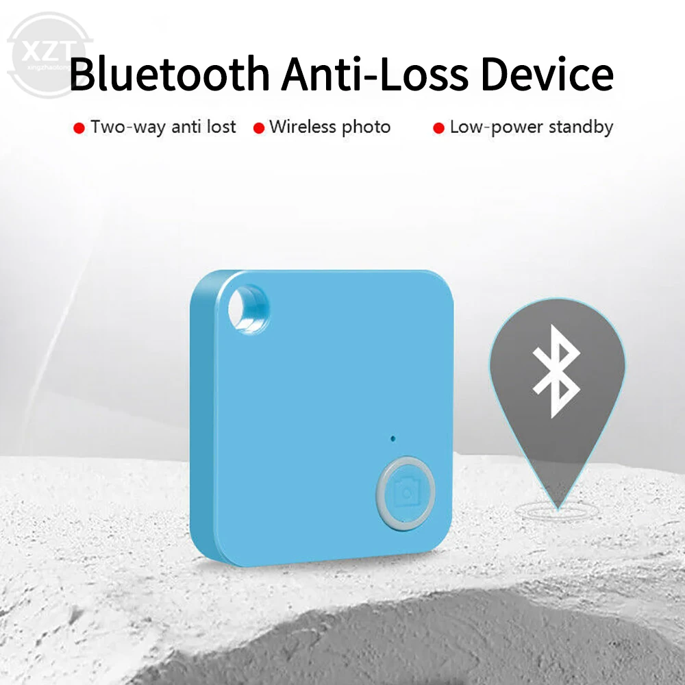 GPS Locator Key Finder Anti Lost Tracker Mini Tile Mate Bluetooth-compatible Tracker Car Gps Tracker Dog Collar