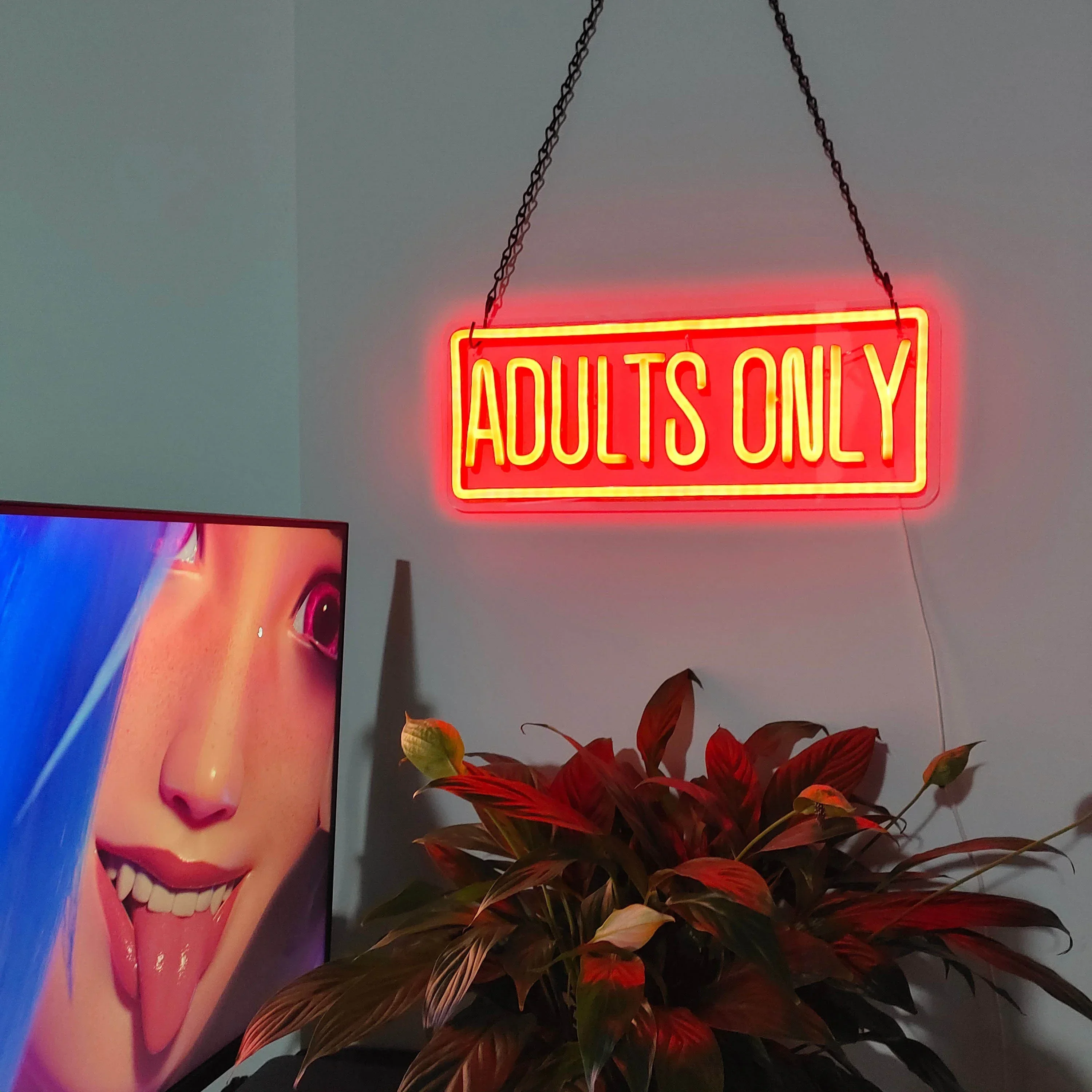 Individual Gamer Tag Neon Sign, Personalized LED Gaming Neon Sign For Game Room, Wall Decor For Men, Teens, Boys, Girls, Bedroom, Game Room, Decoration - View #2