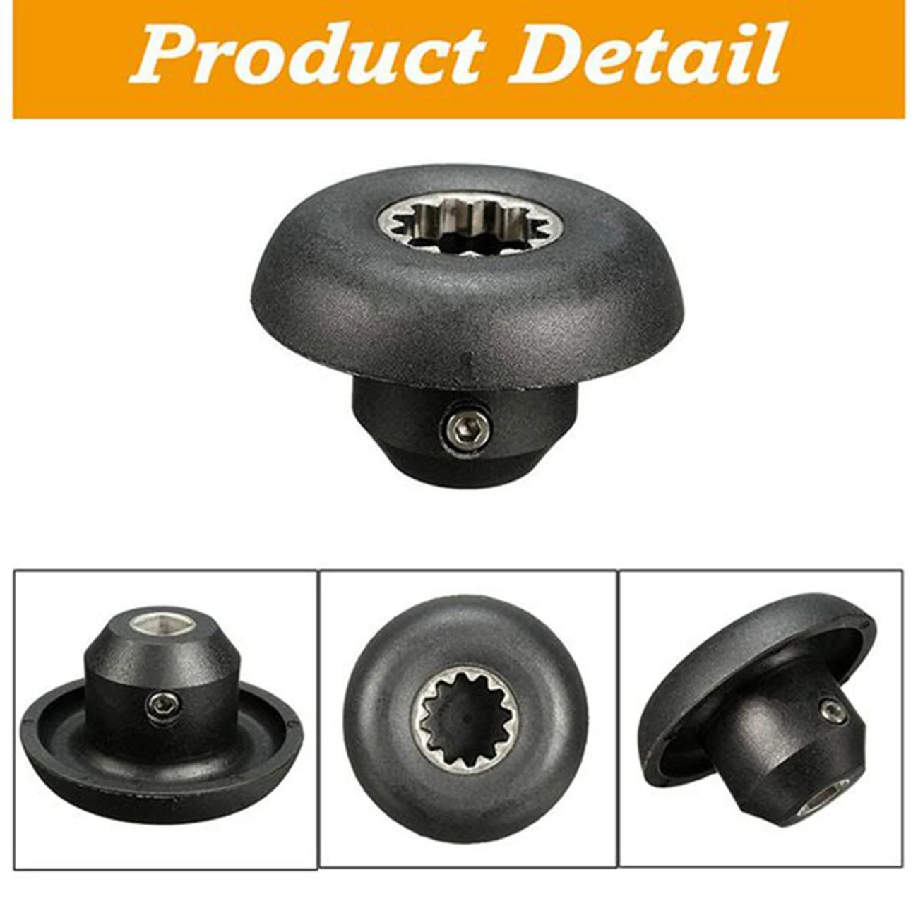 1 Set of Metal and Plastic Black Blender Drive Socket Replacement Kit for Vitamix Blender Spare Parts with Wrench