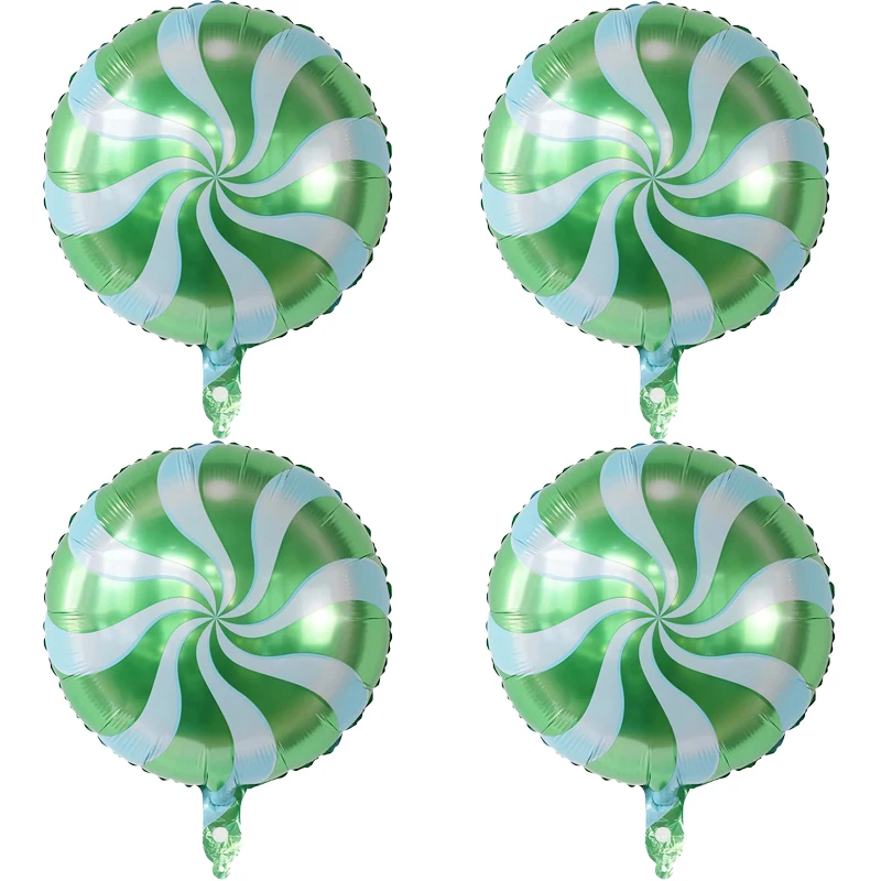 thumbnail image 1 of Decoraciones para fiestas navideñas Globos de aluminio Muletas de piruleta Globos en caja de regalo de Navidad Año Nuevo 2024 Decoración del hogar, 1 of 5