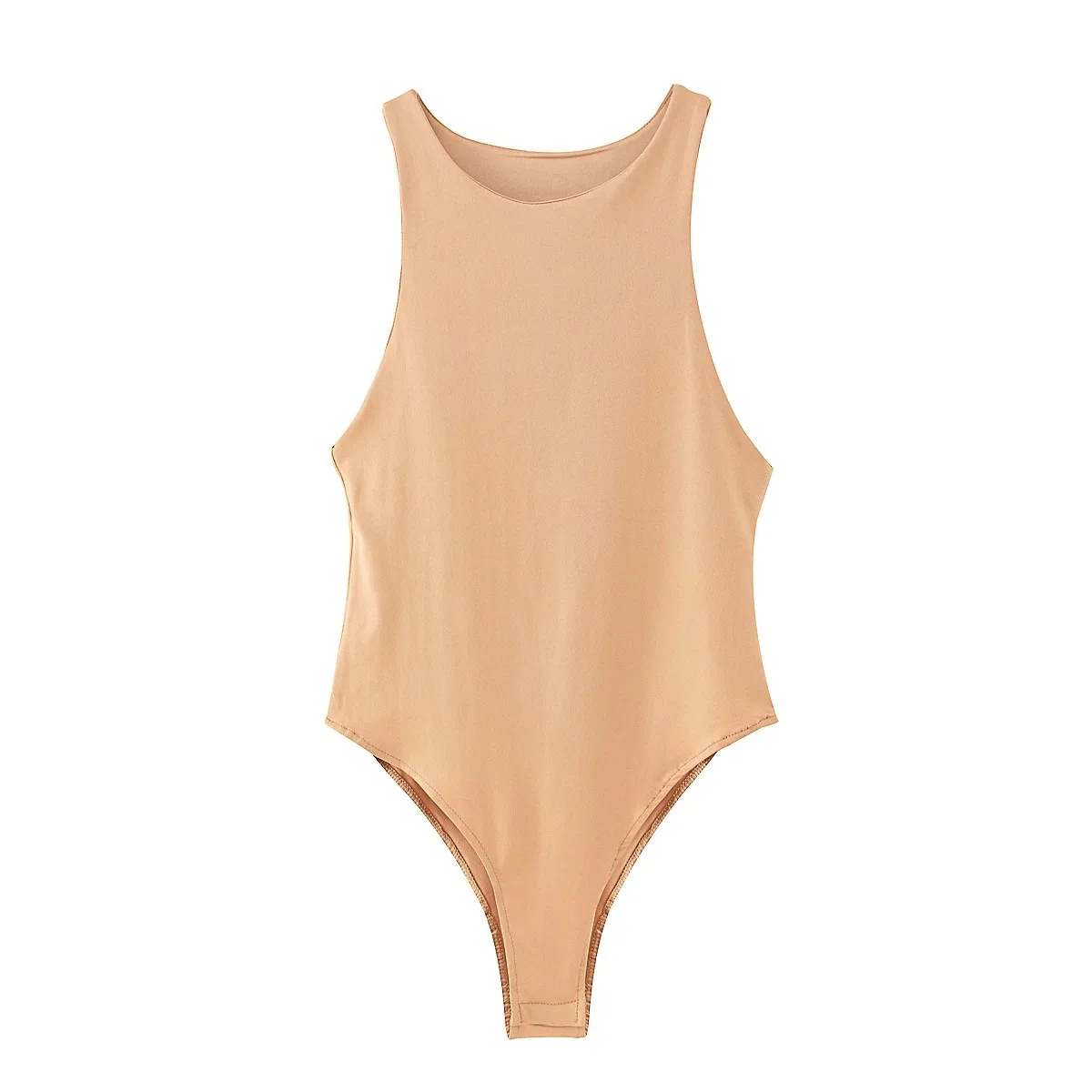 Summer solid sexy bodycon women bodysuits female 4 color green slim casual bodysuit chic lady club short playsuits femme