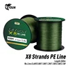 LEYDUN 500m Micro New Fishing Lines 8 Strands Braided PE Japan Smooth Multifilament Line Sea Fishing Carp Fly Wire line Tool 1