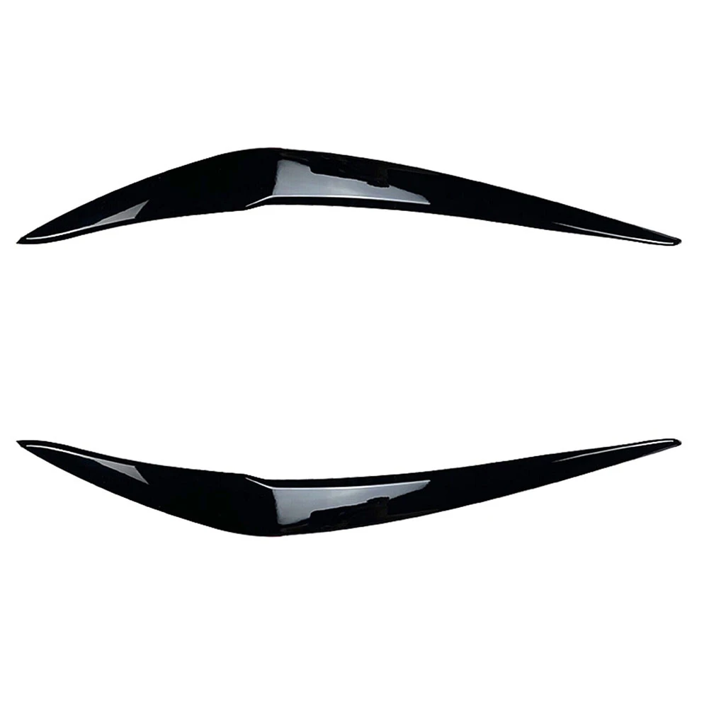 

Auto Parts Headlight Eyelids Direct Replacement Easy To Install Luxury Vivid Reliable Black Replaceable Brand New