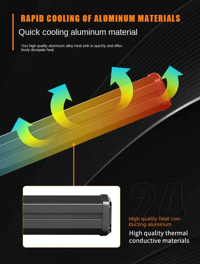 Multifunctional Color-Changing Bumper Light Led Strobe Rescue Warning Light Car Truck Opening Flash Strip Stick