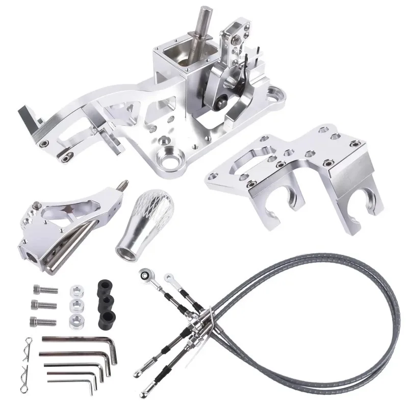 AP03 Shifter Shift Box Cables Trans Bracket Kit for K Series K20 K24 K Swap Civic Si EG EK